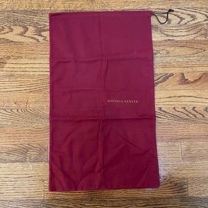 Bottega Veneta Dark Red Dust Bag